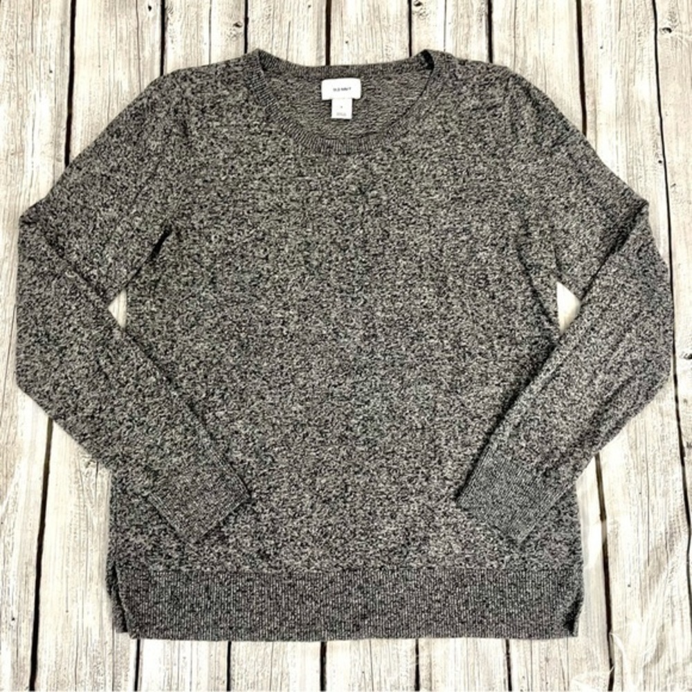 OLD NAVY Women's Heather Grey Sweater - Size Small